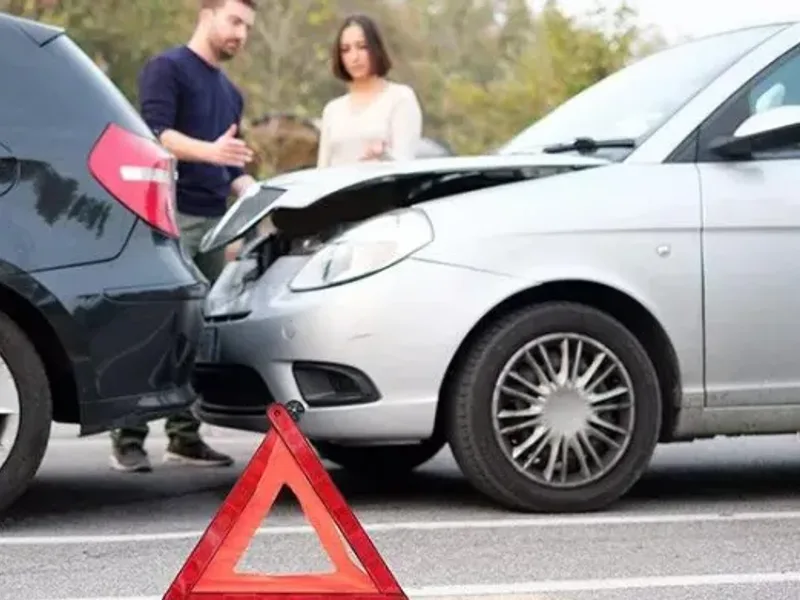 Physical therapist treating a patient recovering from a motor vehicle accident